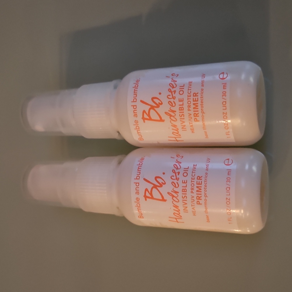Two Bumble and Bumble Hairdresser's Invisible Oil Heat/UV Protective Hair Primer